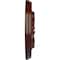 Ekena Millwork Odessa Ceiling Medallion (Fits Canopies up to 2 1/2"), 7 1/2"OD x 1 1/8"P, Brushed Mahogany CM07ODBMF - alternate 5